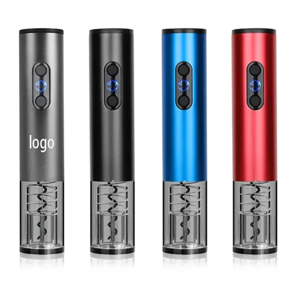 Electric Wine Opener Gift Set with 4-in-1