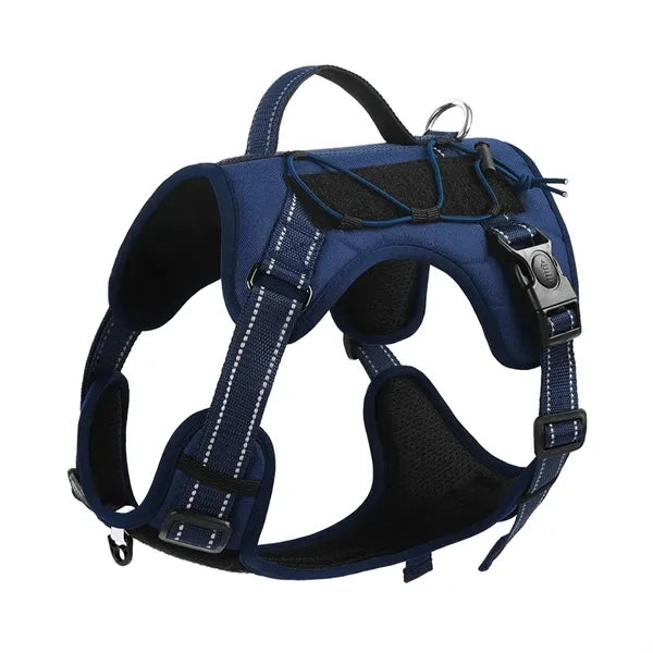 Reflective Military Tactical Service Pet Dog Harness