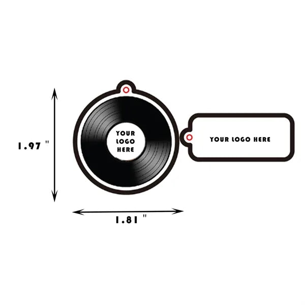 Acrylic Vinyl DIY Double Layer Keychain Pendant