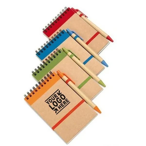 Spiral Journal Notebook with Pen