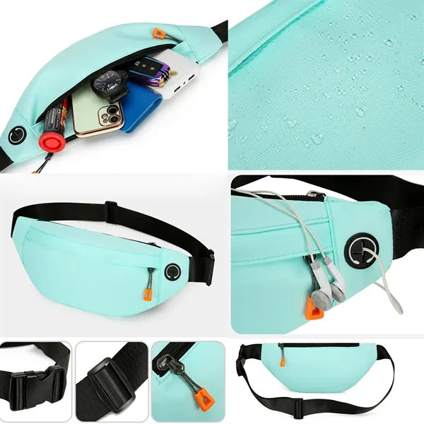 Waterproof Fanny Pack Running Waist Pouch