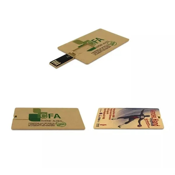Wheat Straw Credit Card USB Flash Drive