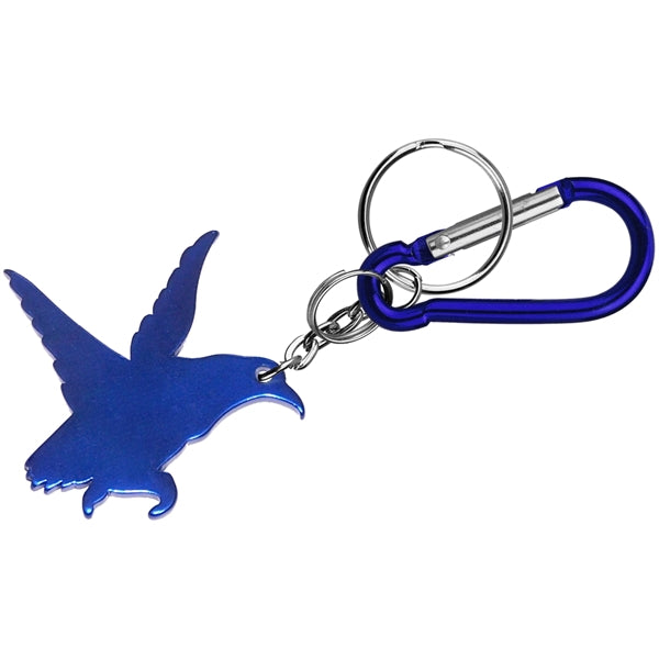 Eagle Shape Bottle Opener Key Chain & Carabiner