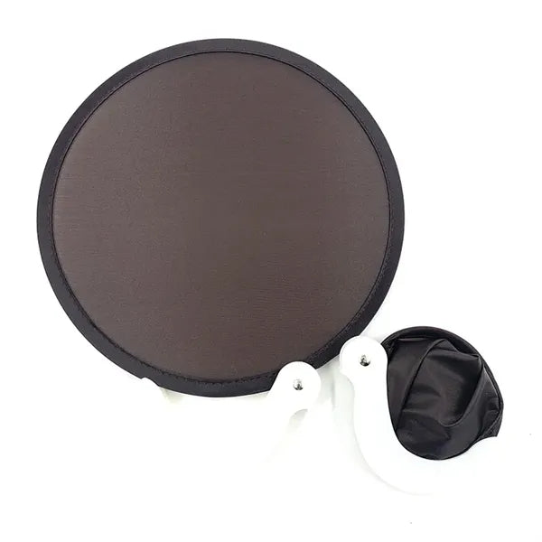Round Foldable Handle Fan