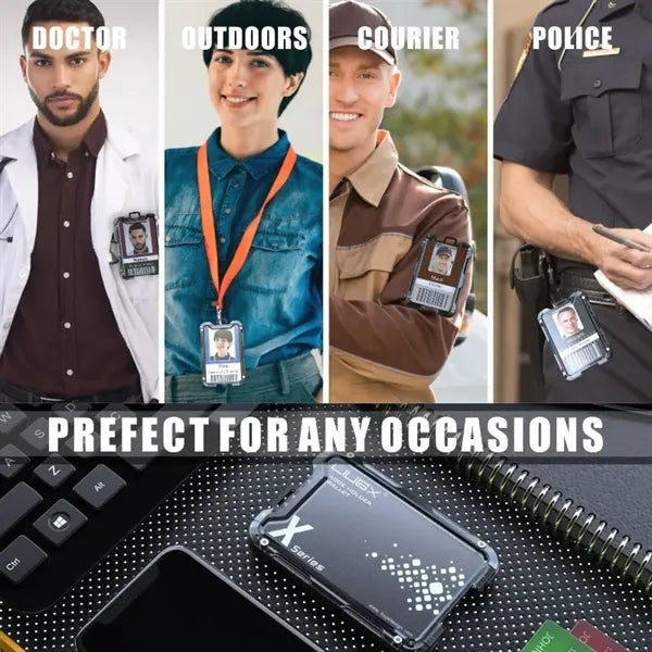 Carbon Fiber Card Holder/Badge Holder Wallet