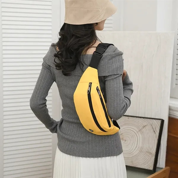 Outdoor Lightweight Waist Pack Simple Crossbody Bag