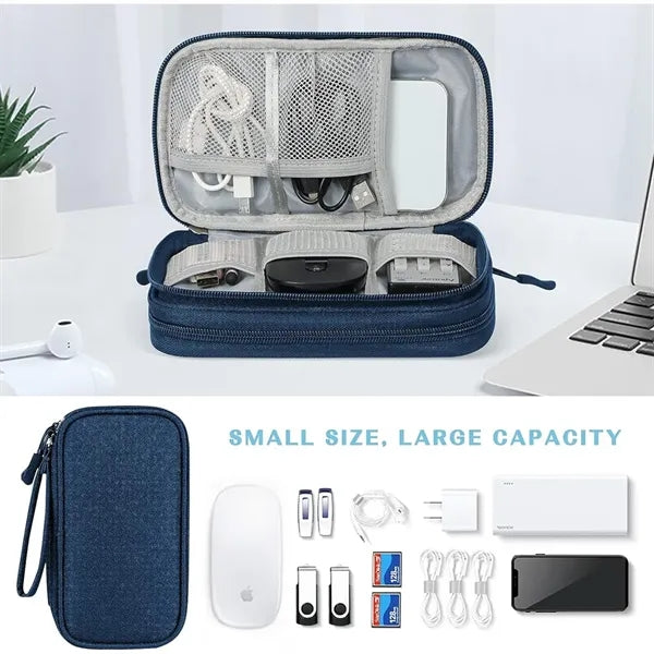 Travel Cable Organizer Pouch