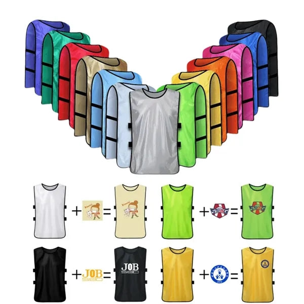 Football Training Match Vest Uniform