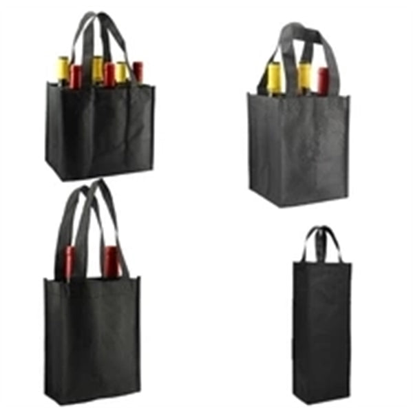 Non-Woven Bottle Wine Tote Bag