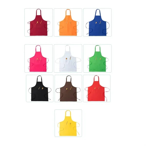 Two Pockets Washed Apron