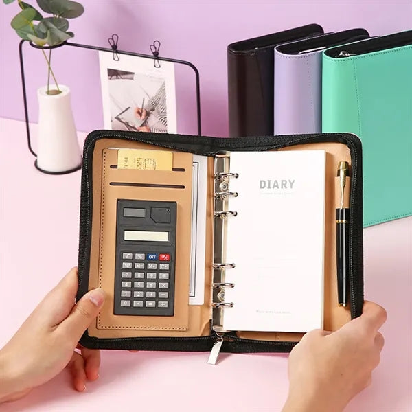 Multifunctional Zipper Bag Notepad