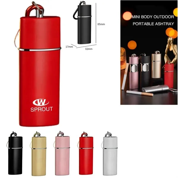 Eco-Friendly Mini Pocket Ashtray