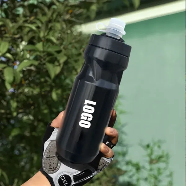 Kids Straw Gradient Large Capacity Plastic Sports Bottle