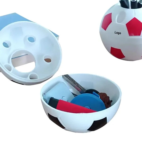 Soccer Pen Holder Desk Organizer