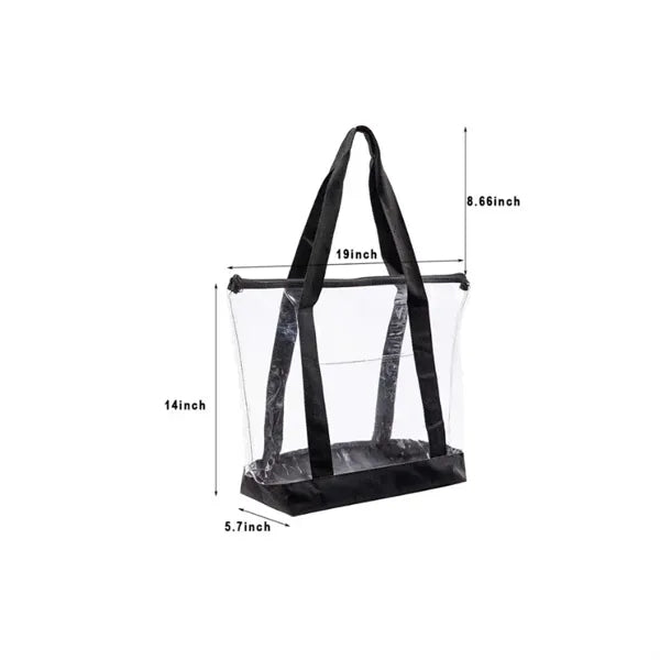 Clear Tote Shopping Bag