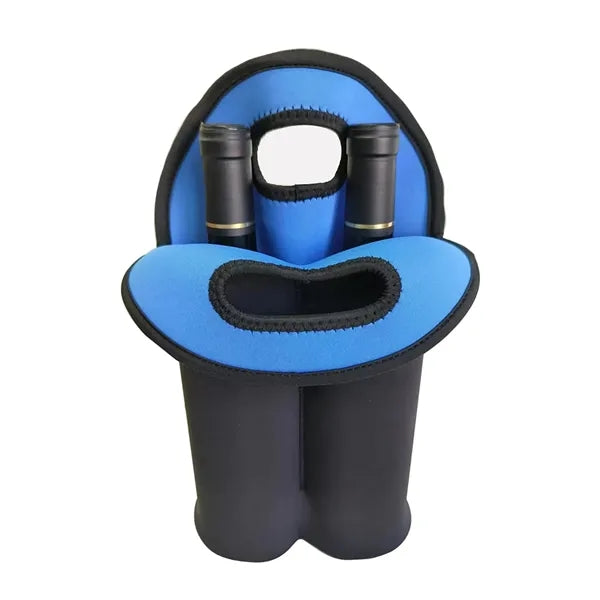 Two Bottle Neoprene Wine Carrier Bag