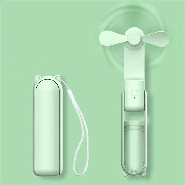 2000mAh handheld mini fan USB portable charging