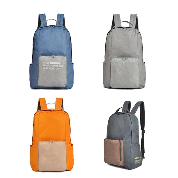 Polyester Waterproof Business Foldable Travel Backpack