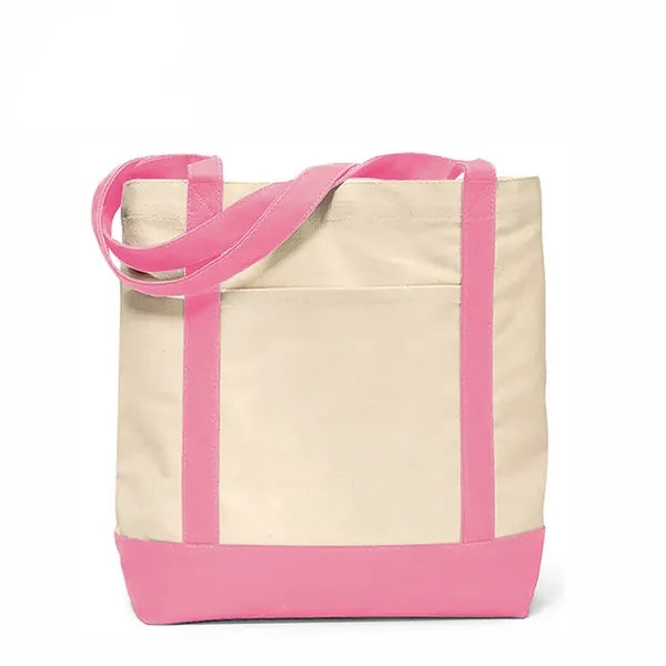16 Oz Canvas Boat Tote Bag 13 7/9 x 15 3/4 x 3 8/9