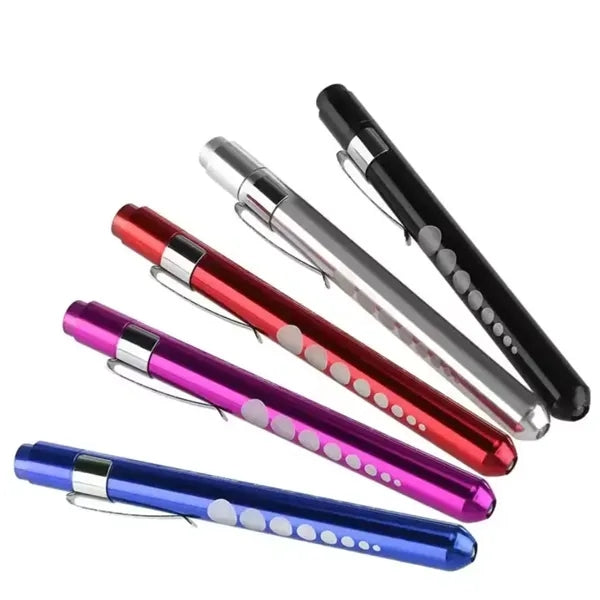 Flashlight Medical Nurse Pen Light With Pupil Gauge