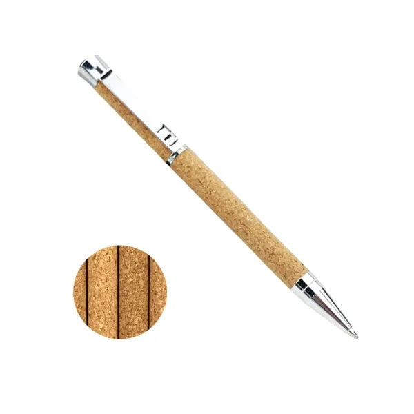 100% Eco Cork Barrel Pen
