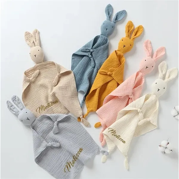Rabbit Cotton Soothing Towel Toy
