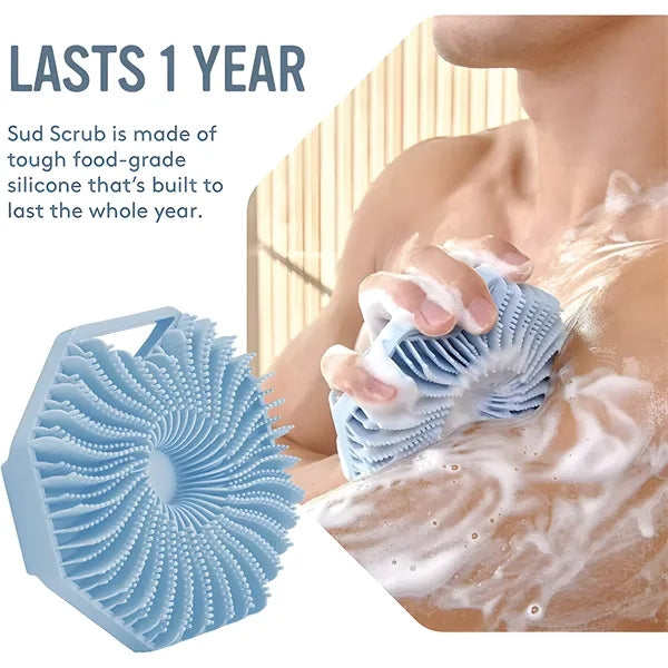 Antimicrobial Silicone Body Scrubber