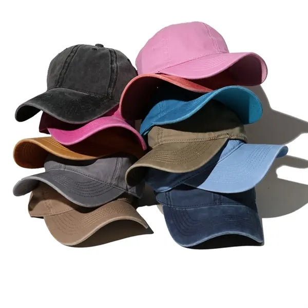 Unisex Vintage Cotton Baseball Hat