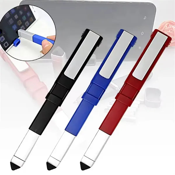 4 in1 Screwdriver Phone Stand Ballpoint Pen Stylus