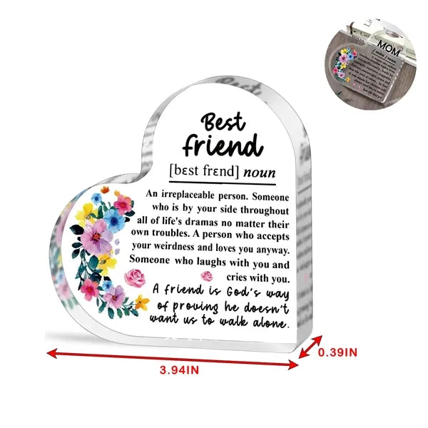 Acrylic Love Plaque