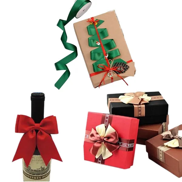 Red Grosgrain Handmade Ribbon Bows