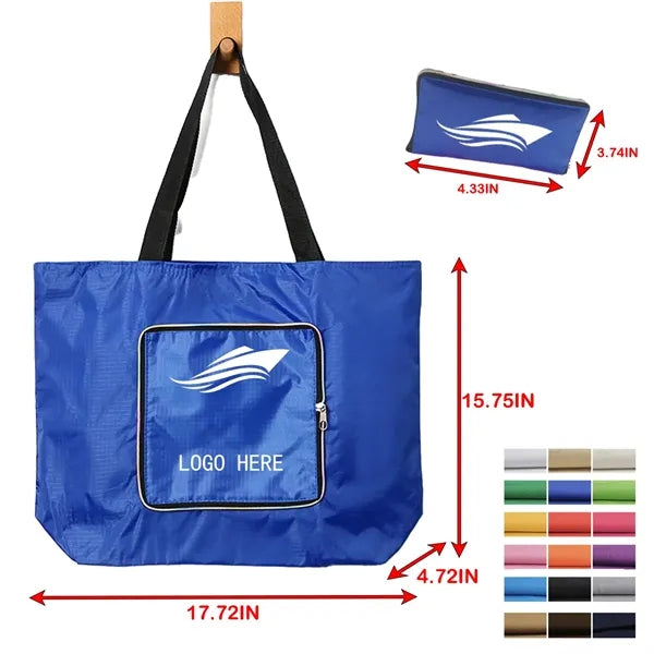 High-Capacity Waterproof Folding Handbag