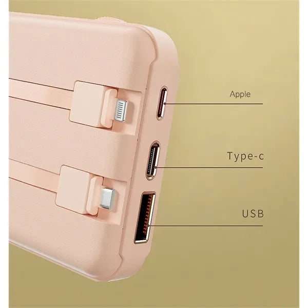 20000mAh built-in magnetic suction small wireless power bank
