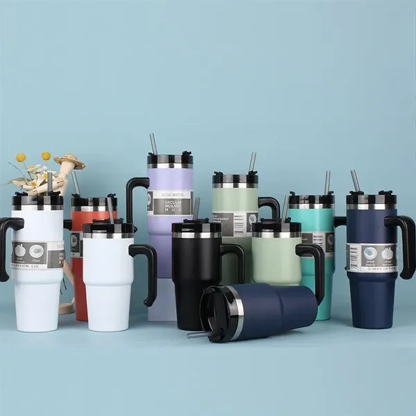 20oz Stainless Steel Vacuum Insulated Tumbler with Lid