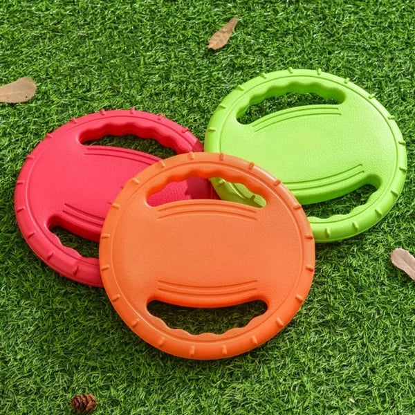 Durable Rubber Flying Disc Dog Toy