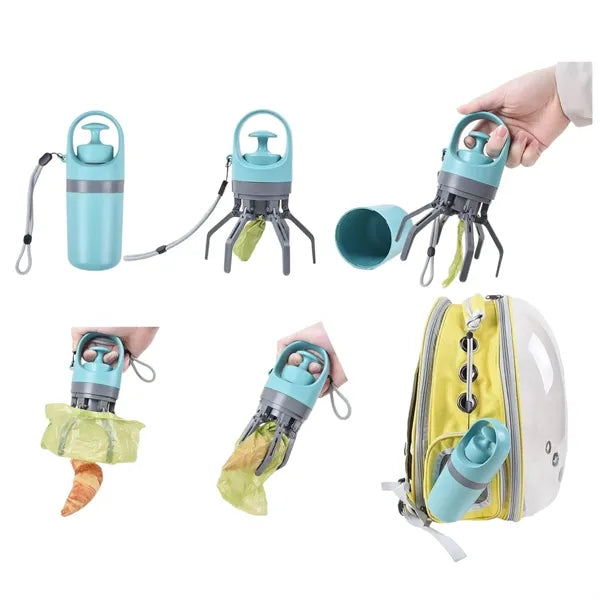 Portable Outdoor Dog Poop Dispenser Not Dirty Hands