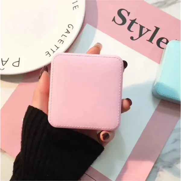 Quick-Charge Portable Power Bank w/ Leather Cover