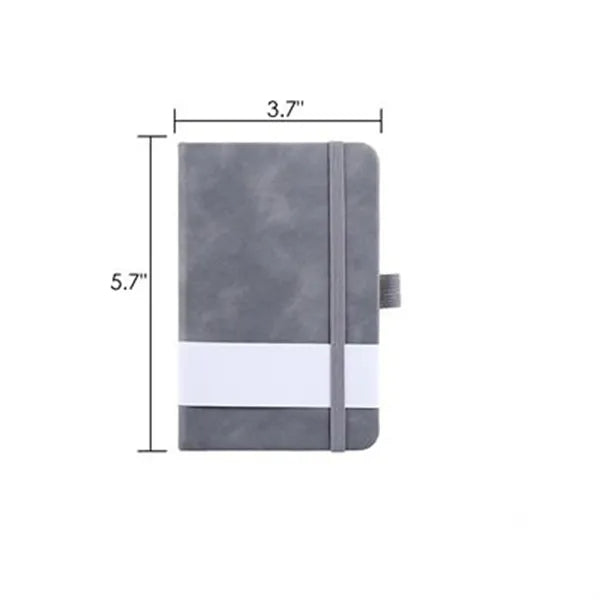 A6 Colorful Elastic Band Pocket Notebook and Pen