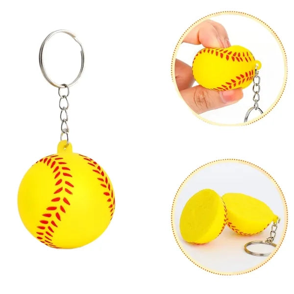 Baseball Keychain