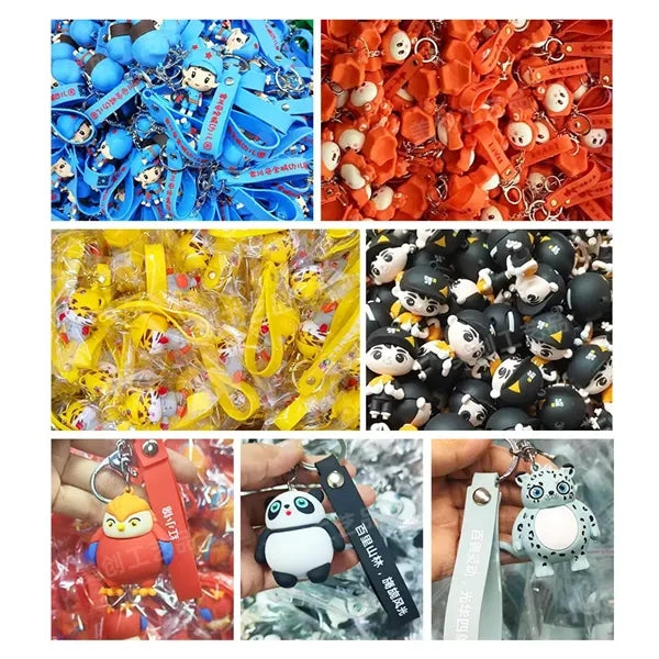 3D Soft PVC Keychain