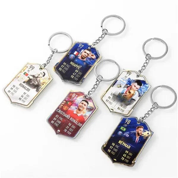 Fully Custom Sports Memorial Jersey Keychain