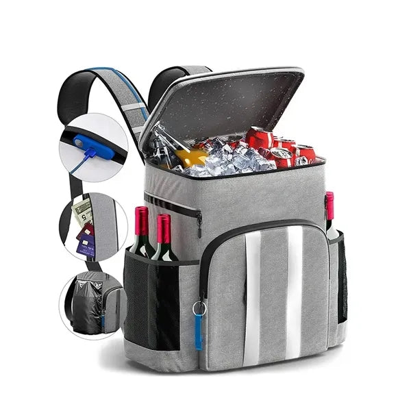 40L Insulated Cooler Lunch Bag Backpack