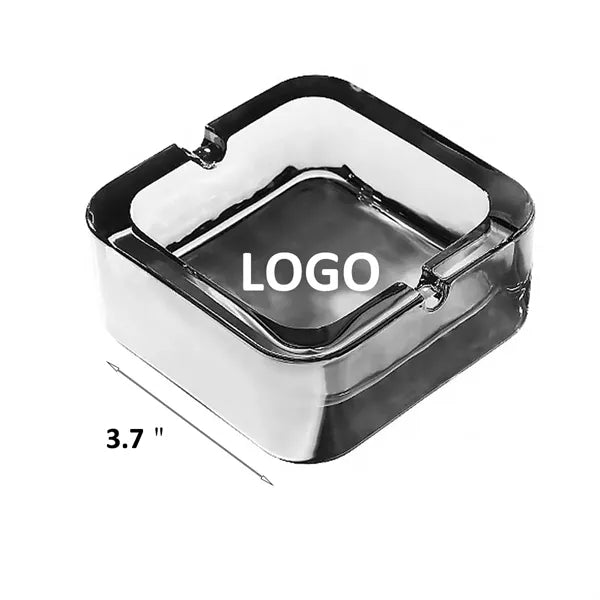 Clear Lead-free Glass Ashtray