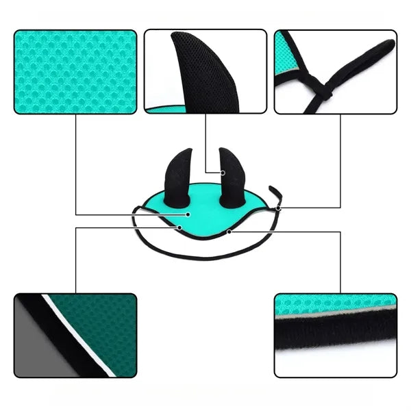 Horse Fly Mask with Ears Protection