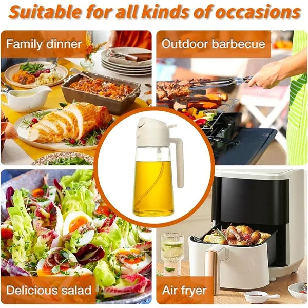 Oil Sprayer for Cooking OilDispenser Bottle for Kitchen