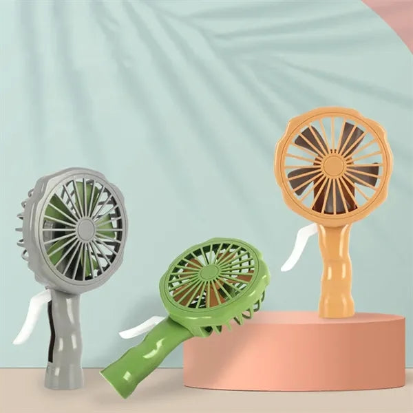 Portable Manual Hand-Pressed Mini Fan