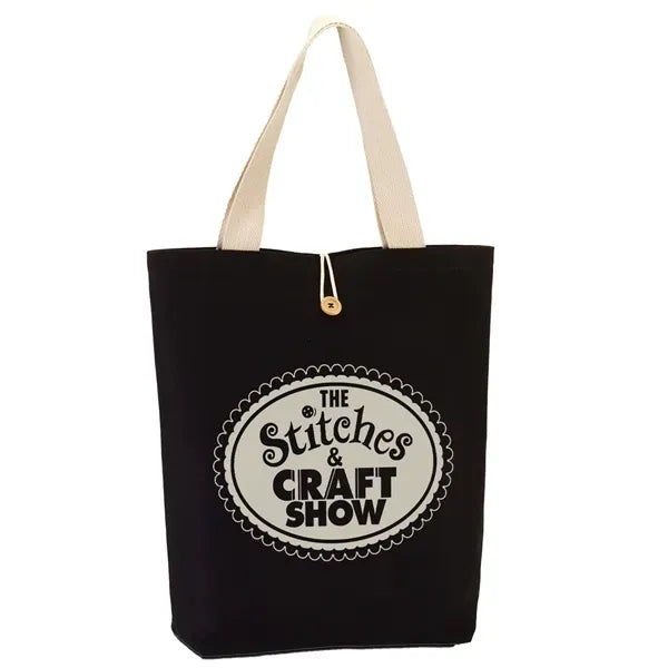 11.5 oz. Portland Button-Up Canvas Tote Bag