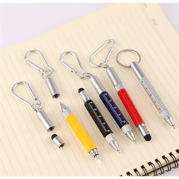 Multi-Function Tool Pen With Carabiner