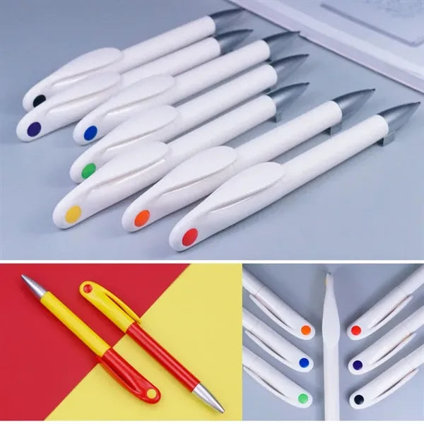 ABS Plastic Cute Rabbit Retractable Glue Spray Ballpoint Pen