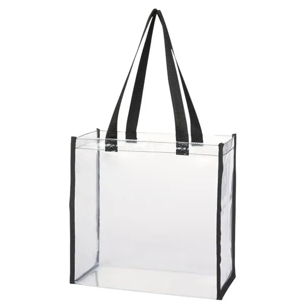 Stadium Approved Clear PVC Tote Bag 12" x 12" x 6"